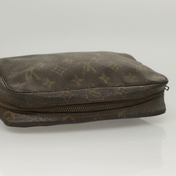 LOUIS VUITTON Monogram Trousse Toilette 23 Clutch Bag LV Auth - Picture 6 of 16